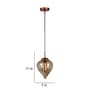 Ainaro Copper Iron Hanging Light