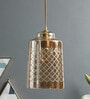 Midwest Copper Glass Hanging Light
