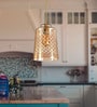 Midwest Copper Glass Hanging Light