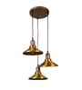 Vian Copper Iron Cluster Hanging Light