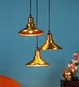 Vian Copper Iron Cluster Hanging Light