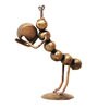 Copper Iron Aunt Musician Human Figurine Set of 3