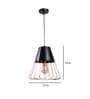 Majestic Copper Iron Hanging Light