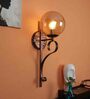 Concave Copper Iron Wall Sconces