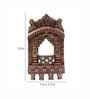 Copper Finish Solid Wood Jharokha