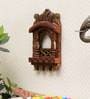 Copper Finish Solid Wood Jharokha