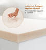 Copper Orthopedic 75 Length 8 inch Memory Foam Queen Size Mattress