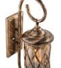 Mylo Copper Metal and Glass Wall Sconces