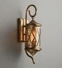 Mylo Copper Metal and Glass Wall Sconces