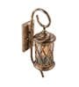 Mylo Copper Metal and Glass Wall Sconces