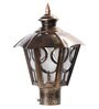 Copper Metal Gate Light