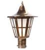 Trevor Copper Metal Gate Light