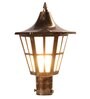 Trevor Copper Metal Gate Light