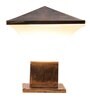 Copper Metal Gate Light