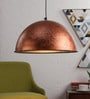 Copper Metal Single Hanging Lights