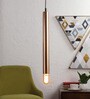 Copper Metal Single Hanging Lights