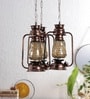Copper Metal Hanging Lanterns