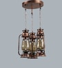 Copper Metal Hanging Lanterns