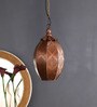 Copper Metal Hanging Light