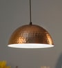 Messina Brown Metal Hanging Light
