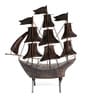 Copper Colour Metal Ship Miniature Showpiece