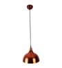 Copper Metal Single Hanging Light
