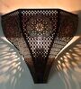 Midwest Copper Metal Flush Mount Wall Light
