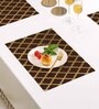 Copper Multicolor (12 X 18 ) MDF Wood 1Pc Table Placemats