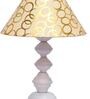 Copper & Gold Shade Table Lamp With Metal Base