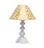 Copper & Gold Shade Table Lamp With Metal Base