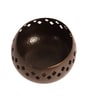 Copper Textured Etching Tealight Holder