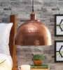 Mystique Brown Metal Hanging Light