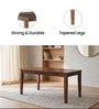 Coral Cane 6 Seater Dining Table In Sheesham Wood Finish
