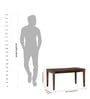 Coral Cane Dining Bench In Sheesham Wood Finish