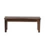 Coral Cane Dining Bench In Sheesham Wood Finish