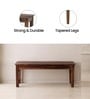 Coral Cane Dining Bench In Sheesham Wood Finish