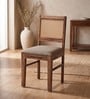 Coral Cane Dining Chair In Sheesham Wood Finish