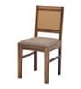 Coral Cane Dining Chair In Sheesham Wood Finish