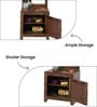 Coral Cane Dresser In Sheesham Wood Finish