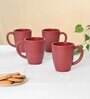 Coral Classic Coffee Mug 300 ml (4 Pc)Rice Husk Biocomposite