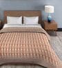 Coral Cotton 140 GSM Double Bed Quilt