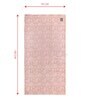 Coral Banana Jacquard Floral 250 GSM Bath Towel