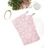Coral Banana Jacquard Floral 250 GSM 2 Pcs Hand Towel
