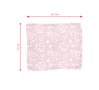 Coral Banana Jacquard Floral 250 GSM 4 Pcs Face Towel