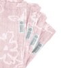 Coral Banana Jacquard Floral 250 GSM 4 Pcs Face Towel
