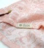 Coral Banana Jacquard Floral 300 GSM Hair Wrap Towel (Set of 1 )