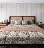 Coral Cotton Floral 150 GSM Double Bed Comforter