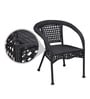 Coral Garden Chair in black Color 