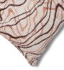 Coral Polyester Abstract 16x16 inches Cushion Cover