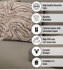 Coral Polyester Abstract 16x16 inches Cushion Covers Set of 3